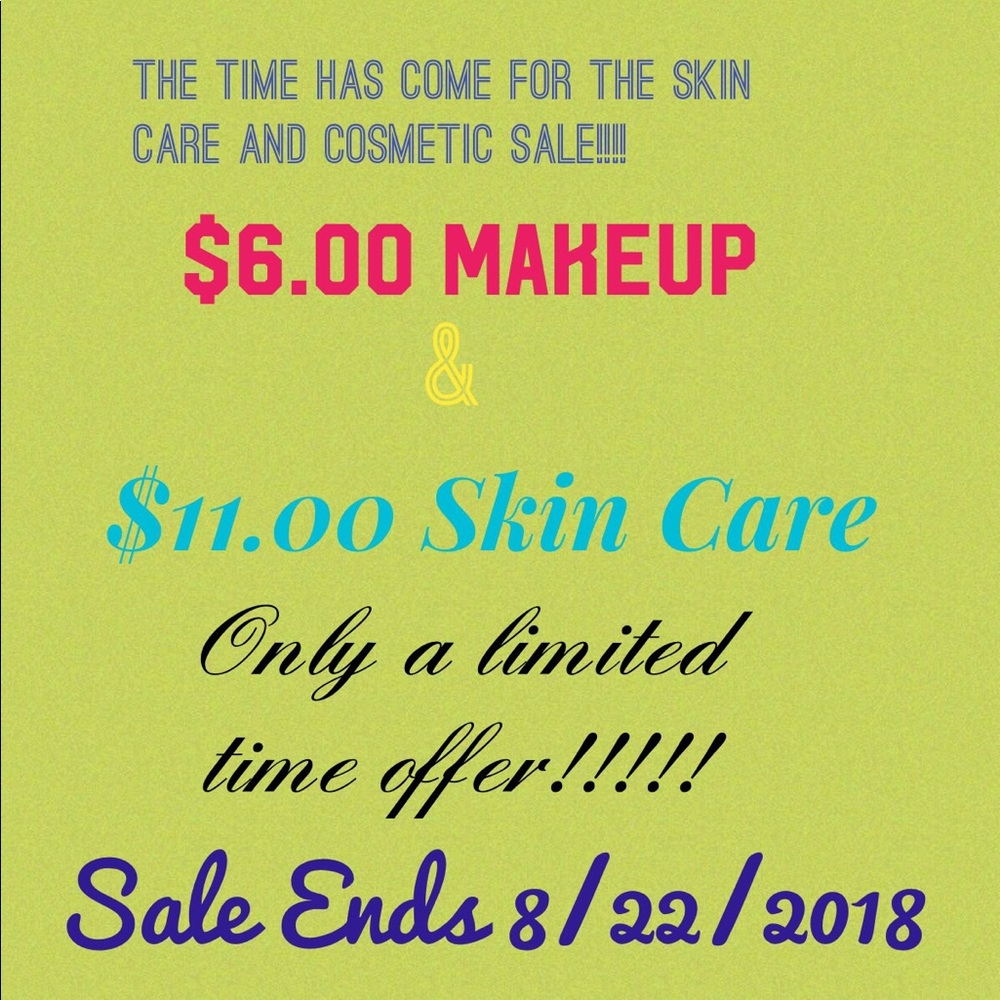🔥🔥🔥SALE ON MAKEUP & SKIN CARE🔥🔥🔥
